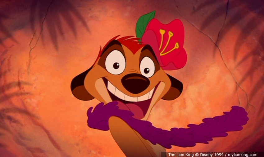 Is it just me or did the bugs Timon and Pumba eat during Hakuna Matata look 